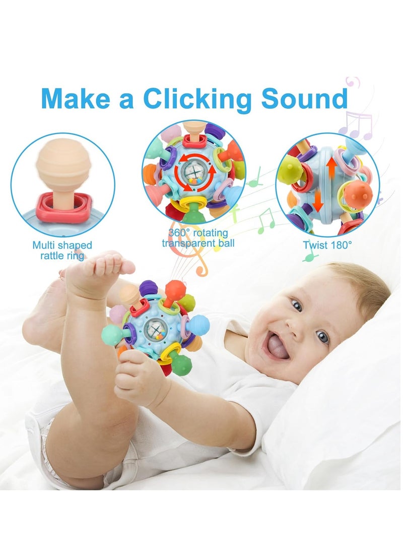 general Baby Montessori Sensory Toys,Food Grade Teething Toys for Babies,Newborn Infant Learning Developmental Toys Gifts for Boys Girls - Image 4