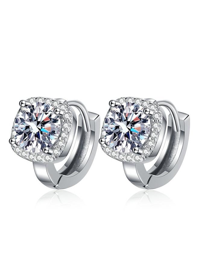 S925 Silver Earrings Diamond Classic Elegant Square Bag Light Luxury 50 Points Karat Moissanite - pzsku/Z974A0DA795C5958F51C1Z/45/_/1739813682/28e4db81-e99f-4076-bf50-6ccb4a80bf92