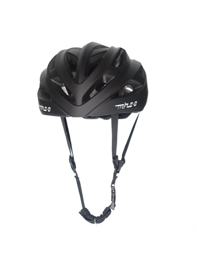 Foggy Black Triple-s Road Helmet Mountain Bike Riding Sports Protective Gear Bmx Helmet Scorpio Riding Helmet