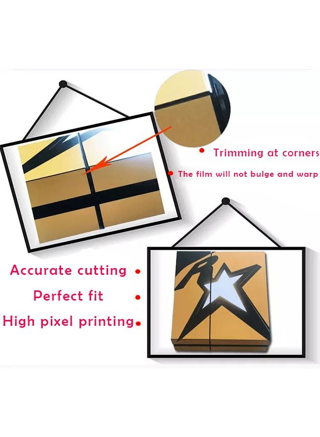 Sony PlayStation5 ps5 side strip stickers ps5 host stickers middle stickers waterproof and flower-proof - Image 2