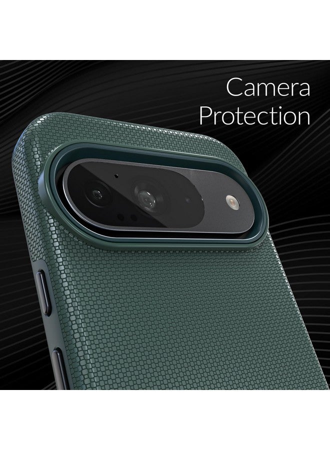 كريف جراب Crave Dual Guard لهاتف Google Pixel 9 وPixel 9 Pro، جراب مزدوج الطبقات مقاوم للصدمات لهاتف Google Pixel 9 وPixel 9 Pro - أخضر غابي - Image 3