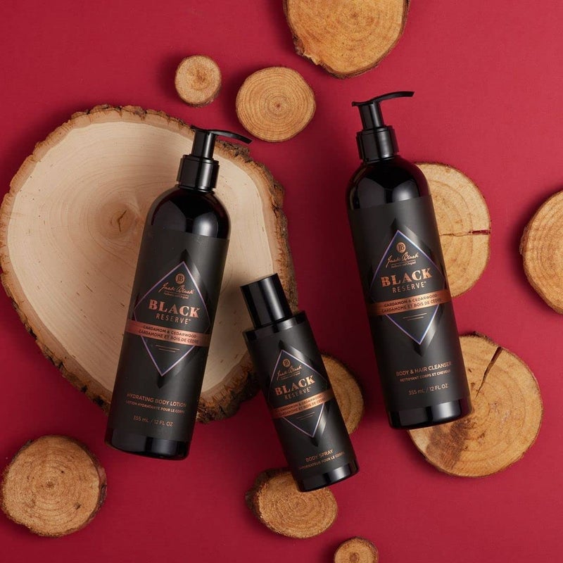 Jack Black - Black Reserve Body & Hair Cleanser, 10 Fl Oz â€“ Cardamom & Cedarwood - Menâ€™s Body Wash, Shampoo Haircare, Dual-Purpose Menâ€™s Cleanser, Sulfate-Free - Image 5