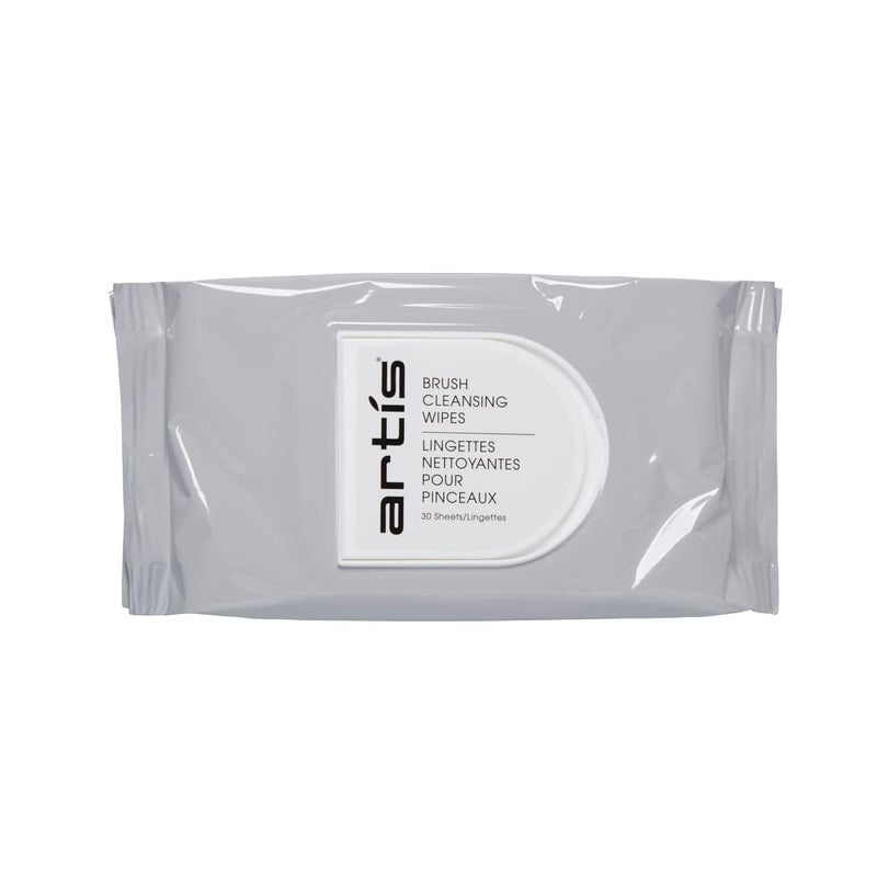 Artis Brush Cleansing Wipes, 30 Count Makeup Brush Cleaning Wipes
