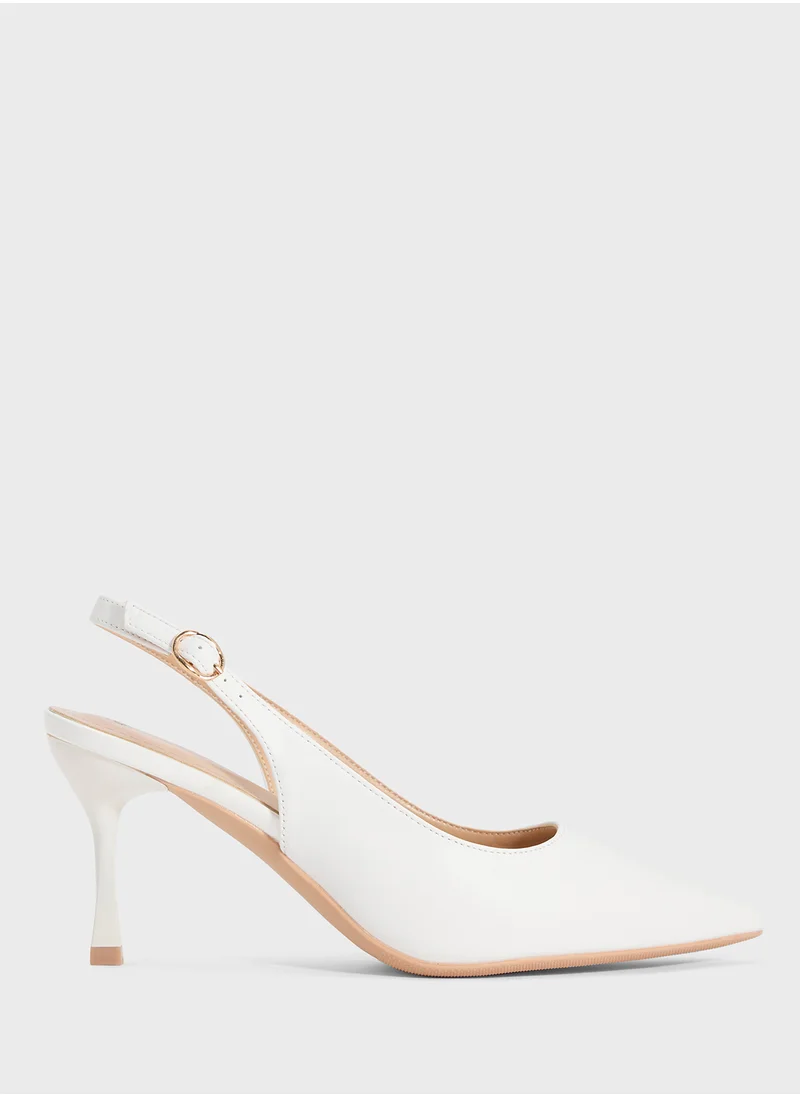 ELLA Classic Slingback Heeled Pump