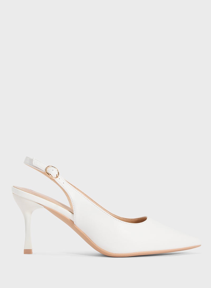 ايلا حذاء كلاسيكي بكعب slingback - Image 1