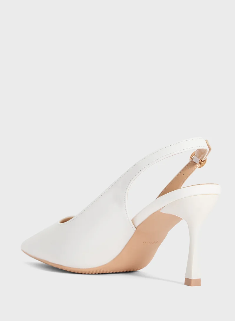 ELLA Classic Slingback Heeled Pump