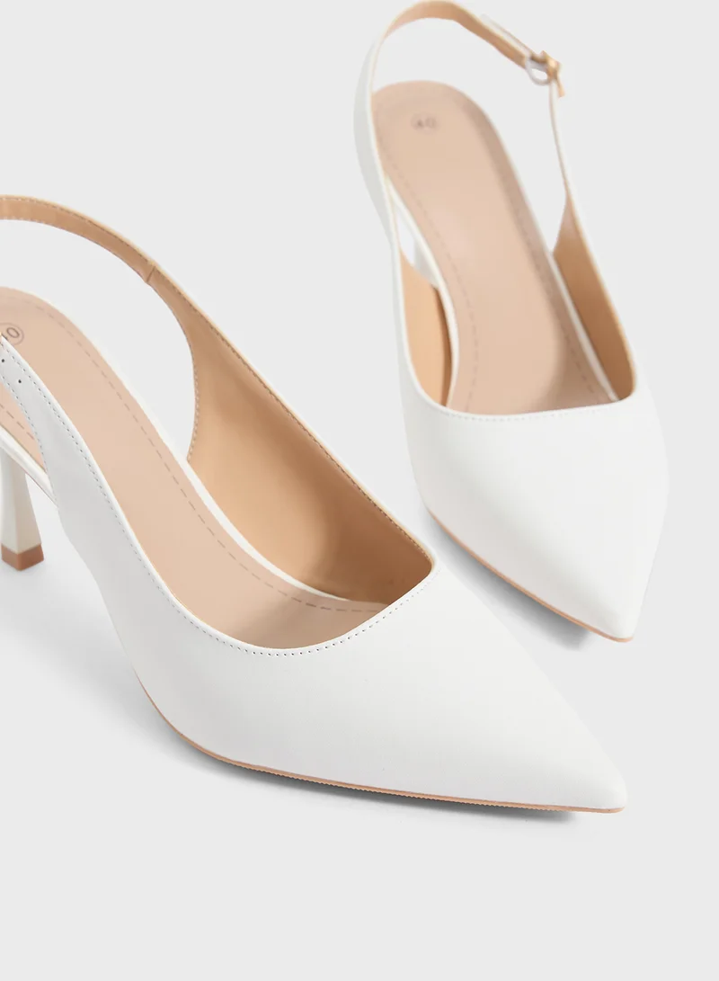 ELLA Classic Slingback Heeled Pump