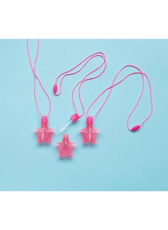 Unique Star Bubble Necklaces - Pack Of 4 - Image 1