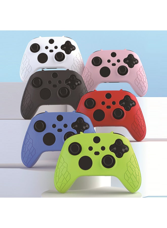 Xbox Series X Handle Protection Silicone Cover XSX Handle Cover SX Version Soft Silicone Handle Cover-Product Color:fluorescent Green  - Image 3