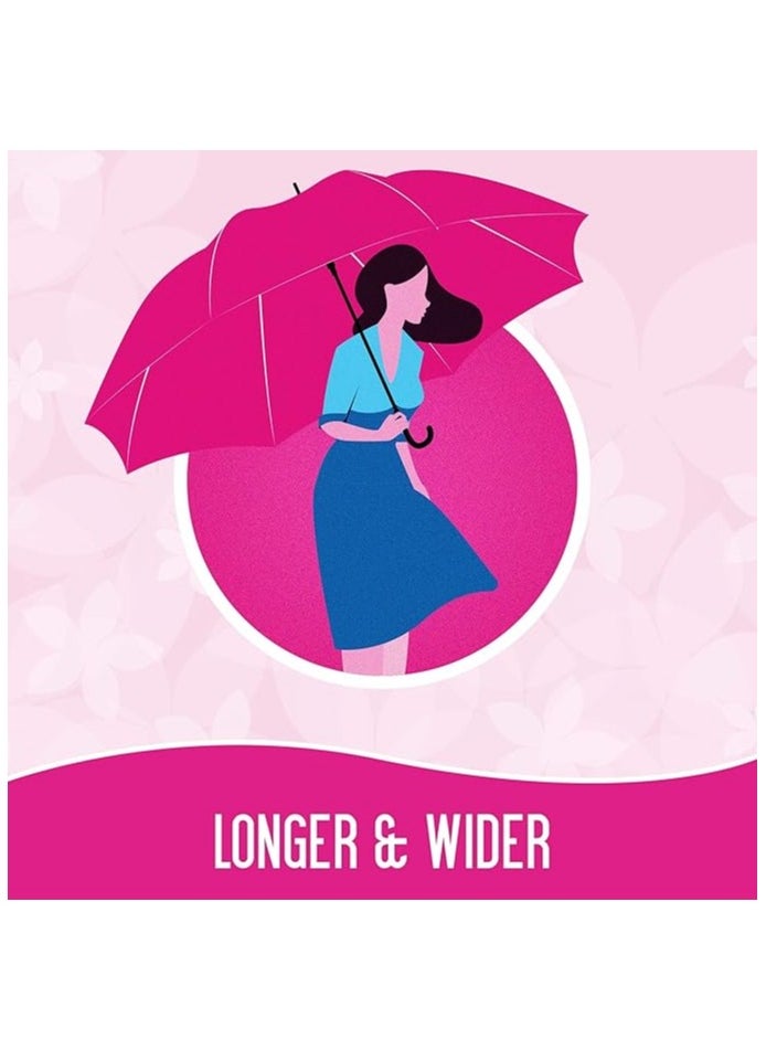Carefree Carefree Plus Large Fresh Scent Up to 100% odour Control Extra Protechion 48 Liners  - Image 3