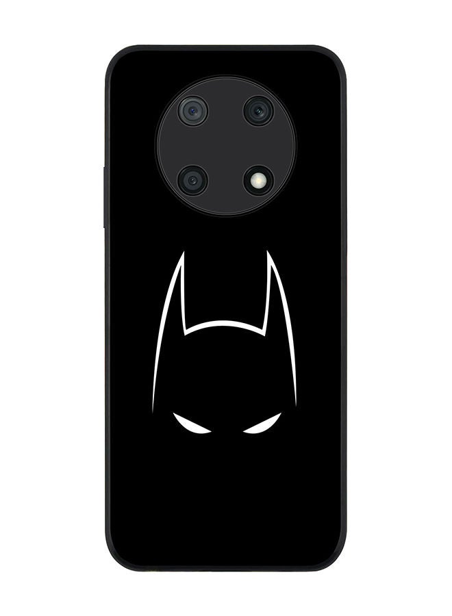 Stylizedd حافظة سوداء متينة لهاتف هواوي نوفا Y90 - غطاء مرن من مطاط TPU رقيق مضاد للصدمات - خفاش متخفي - Image 1