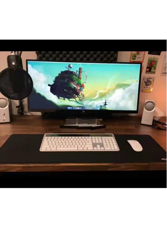 Loquat Large Gaming Mouse Mat,Thin Gaming Mousepad(90*40 cm) Desk Mat, Anti-Fray Stitched Edges, Non-Slip Rubber Base, Improved Precision and Speed  - Image 1