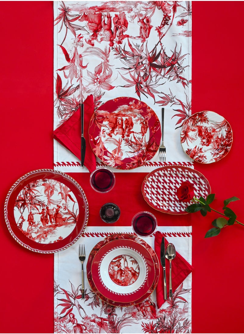 Baci milano - Baci Milano Le Rouge Sest 2 Coffee Cups Porcelain - Image 1