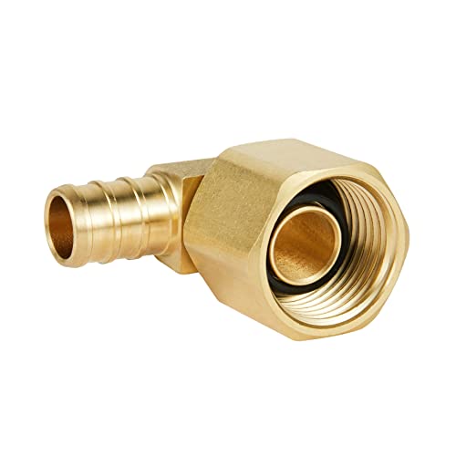 EFIELD 10-Pack EFIELD Barb Crimp Pex Fittings 1/2" X 1/2" Female NPT Swivel Elbow Adapter, Heavy Duty,ASTM F1807, (1/2-inch),(PEX1807220) - Image 3