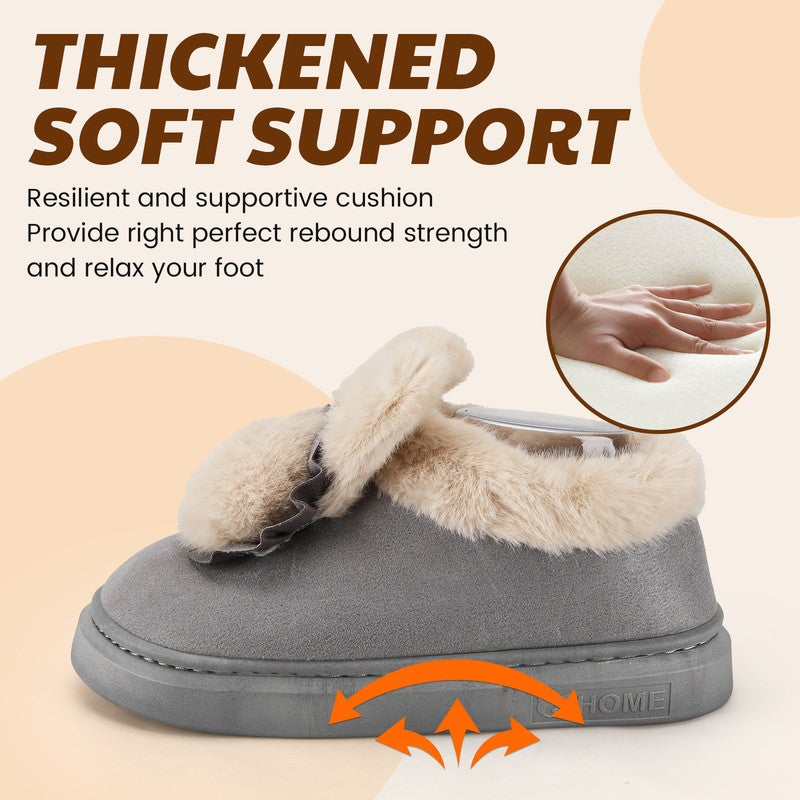 Lucky Kids Soft Plush Fuzzy House Slippers for Women and Men – Cozy Comfort Indoor/Outdoor Slippers – Available in Sizes 36 to 41 - Image 3