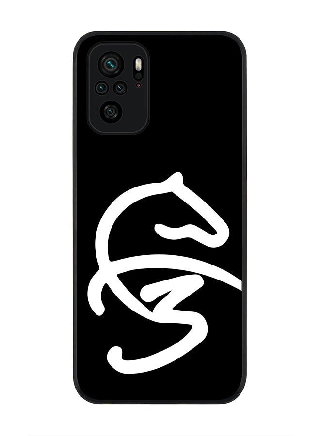 Stylizedd Rugged Black edge case for Xiaomi Poco M5s Slim fit Soft Case Flexible Rubber Edges Anti Drop TPU Gel Thin Cover - Faz3 Style Black - Image 1
