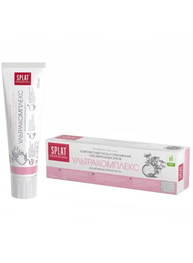 SPLAT Professional Ultracomplex Toothpaste，Multi-effect Protection to Maintain Oral Health 100ml - Image 1