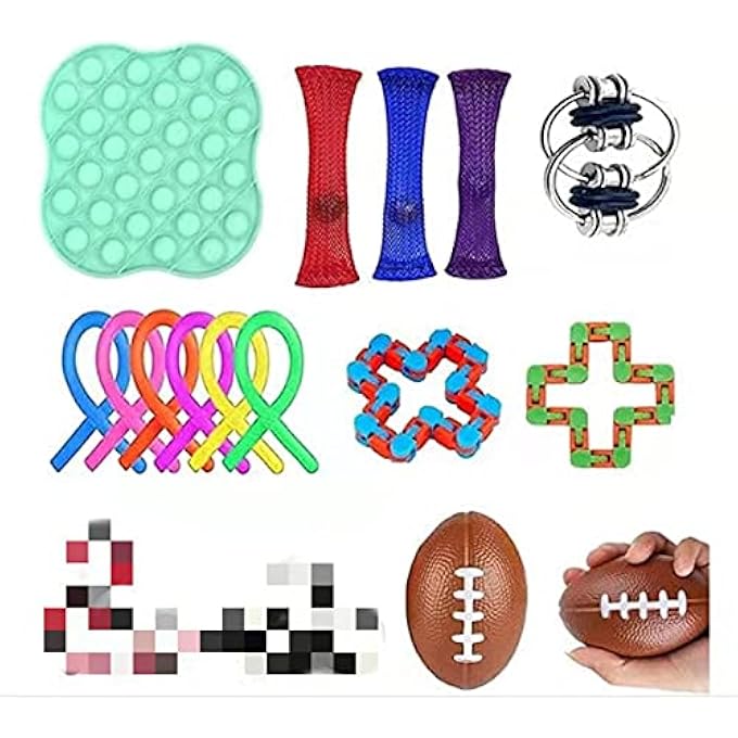 N.C NC New Adult Children's Decompression Toys, Rubik's Cube, Bubble Toy Set - Image 4