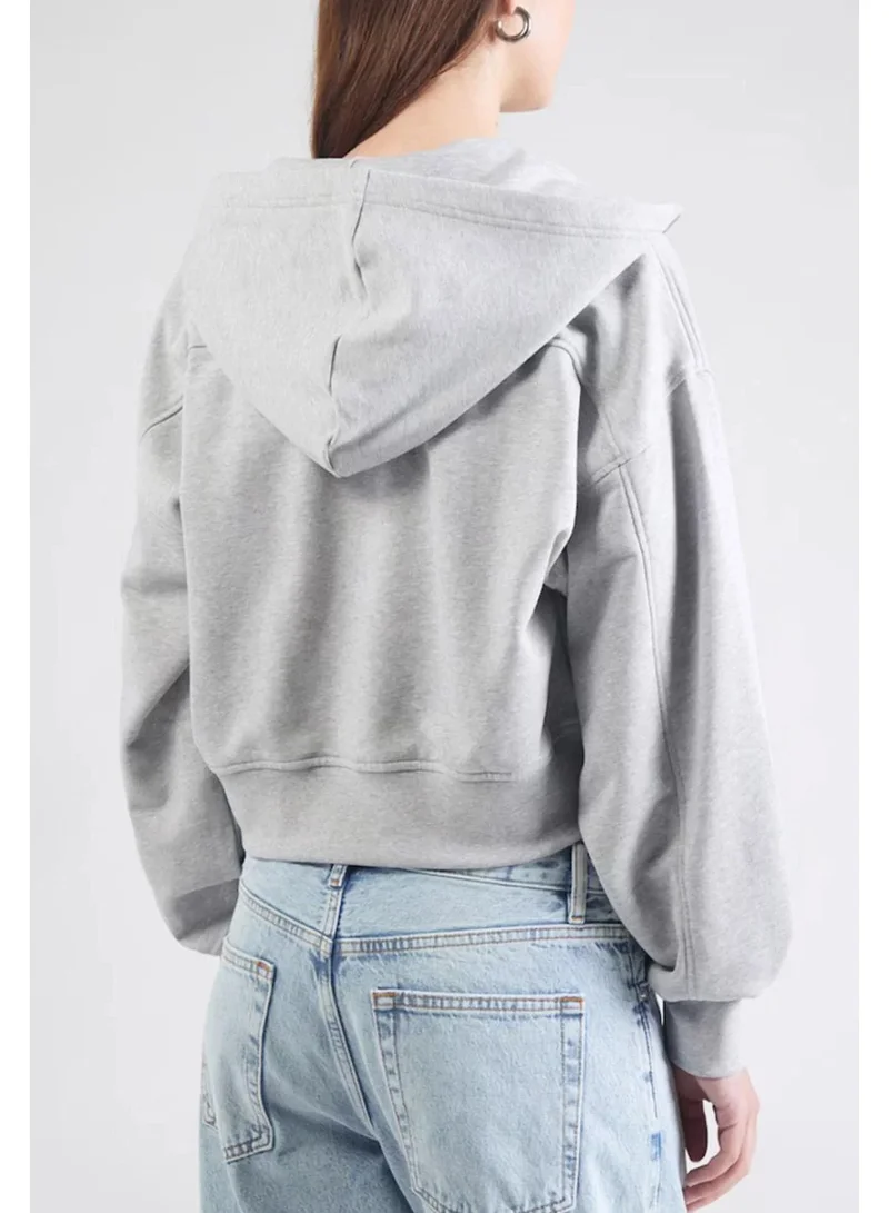 Calvin Klein Jeans Logo Zip Through Hoodie