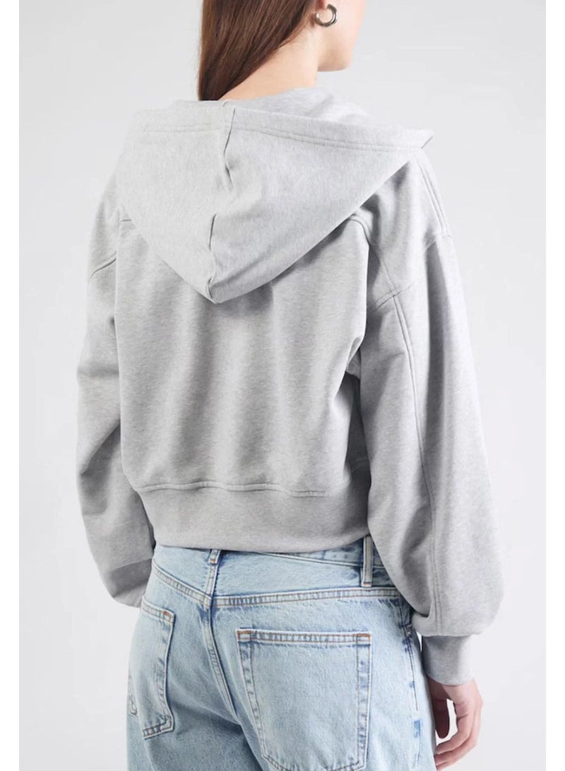 Calvin Klein Jeans Logo Zip Through Hoodie  - Image 2