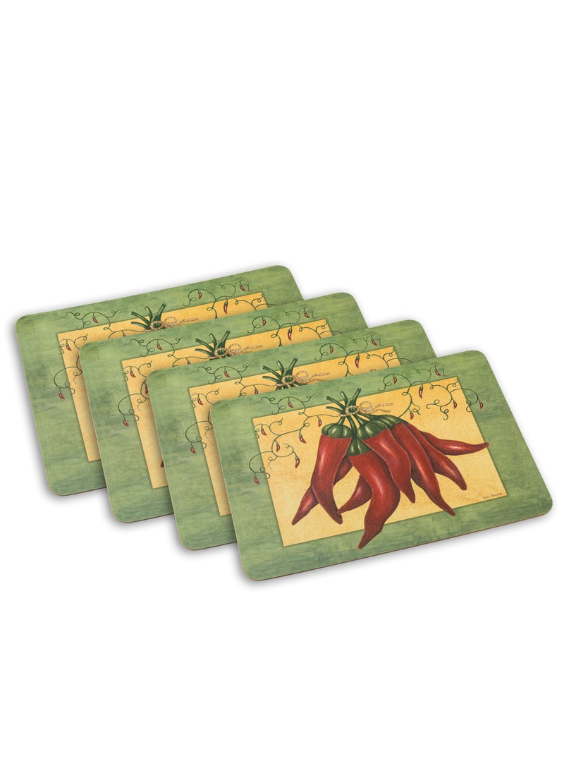 Dania A set of 4 pieces, dish insulators and decoration under the plate on the dining table  - Image 1