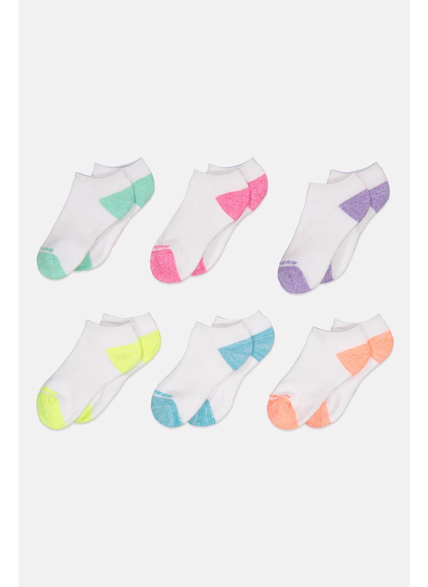 Kids Girl 6 Pairs Of No Show Cushion Socks, White Combo - pzsku/Z974B3B3E7A3636846B4EZ/45/_/1737641708/73188d59-103c-46c2-aa57-b12bd27122cc