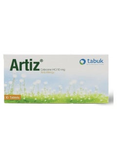 Tabuk Tabuk relieve symptoms of allergy seasonal 10 mg 10 tablets 