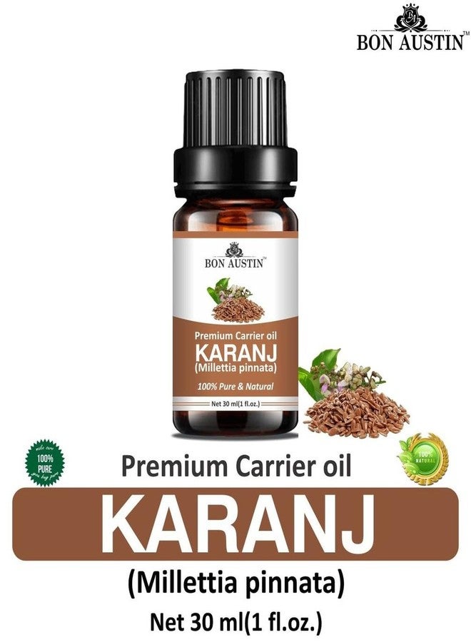 Bon Austin 100% Natural & Pure Karanj Premium Carrier Oil For Men & Women - Pack of 4 Bottle of 30ml - Image 4