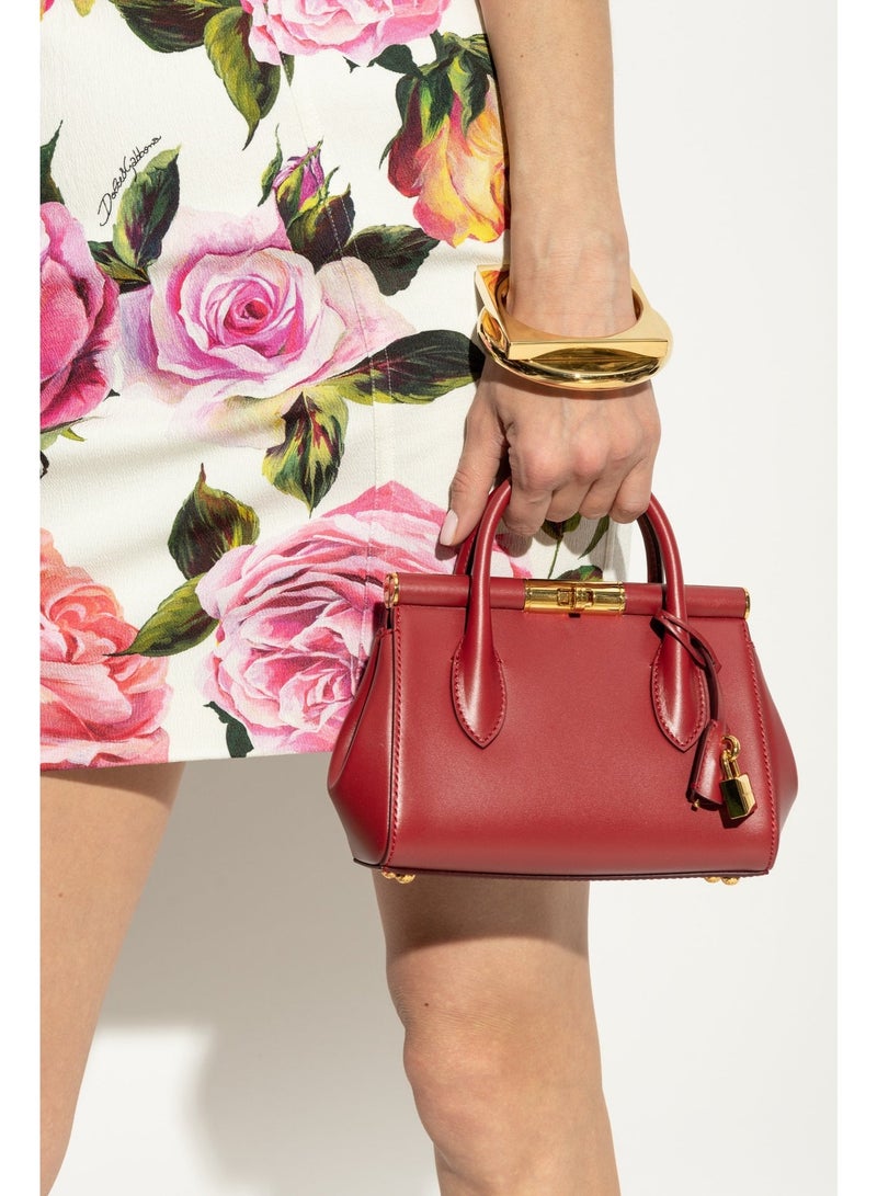 D&G Marlene Day mini bag in red calf leather - Image 2