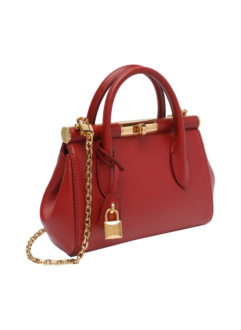 D&G Marlene Day mini bag in red calf leather - Image 1