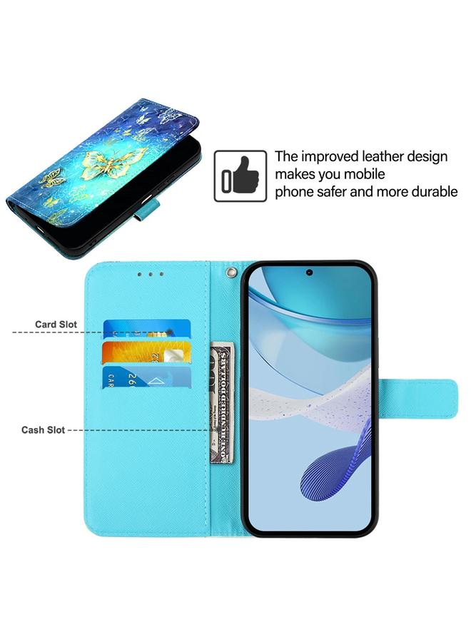 Zaboon Case For Huawei P40 Lite 4G / Nova 6 SE 3D Painting Horizontal Flip Leather Phone Case - Image 4