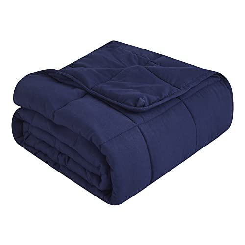 Topcee Weighted Blanket 7lbs 40x60 Cooling Breathable Heavy Blanket Microfiber Material with Glass Beads Small Blanket for Adults AllSeason Summer Fall Winter Soft Thick Comfort