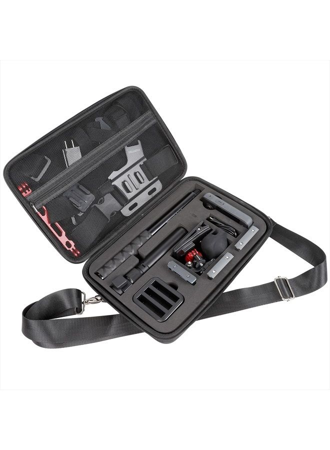 PELLKING Carrying Case For Insta360 One X3 X2 X Camera,Large Hard Shell Bag with EVA Liner Compatible for Insta 360 Bullet Time Handle/Selfie stick and other Accessories  - Image 1
