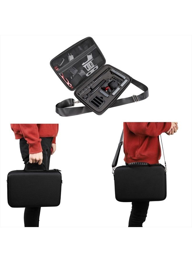 PELLKING Carrying Case For Insta360 One X3 X2 X Camera,Large Hard Shell Bag with EVA Liner Compatible for Insta 360 Bullet Time Handle/Selfie stick and other Accessories  - Image 4