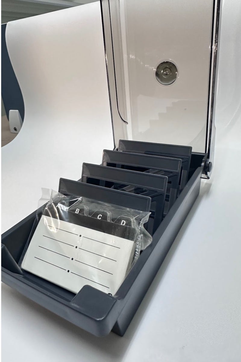 Chrome Business Card Holder