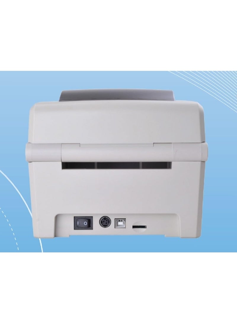 Pozone BP2844 Label Printer, Support Thermal Transfer and Direct Thermal Printing, 127mm Max Print Speed, 8MB Flash Memory, 8MB SDRAM - Image 3