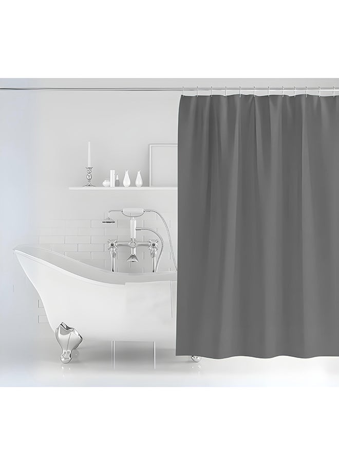 Feelings Feelings Bath Shower Curtain Grey 180X180Cm  - Image 1