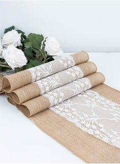 Jute woven lace tablecloth, 180x30 cm, wedding lace linen tablecloth, Thanksgiving, baby christening decorative tablecloths, wedding, cafe, party decorations - pzsku/Z974C39092CD7237FCCEFZ/45/_/1716451315/4ff02ea4-6642-4915-92eb-c2e114b96f23