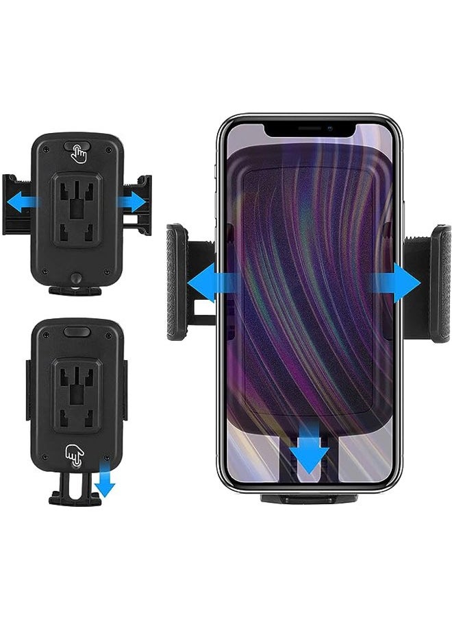 Arabest Cup Holder Phone Mount for car, Cup Holder Phone Holder [Ultra-Sturdy & Non-Shaking] Cell Phone Automobile Cradles forAutomobile Stand Compatible with iPhone, Samsung and all Smartphones (Black)  - Image 5