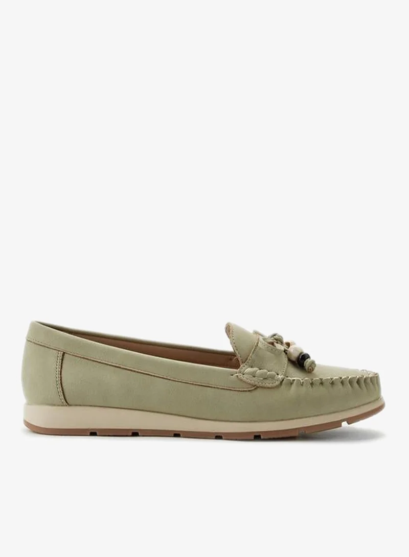 Le Confort Women Beaded Bow Moccasins