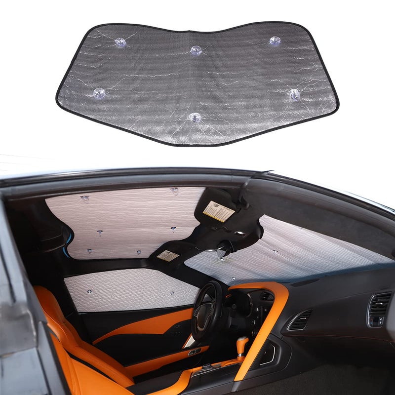 Car Top Sunshade for Chevrolet Corvette C7 20142019 Sunshade Top Sun Shade Cover Provides UV Sun ProtectionUV BlockerRoof Sun Protection Accessories