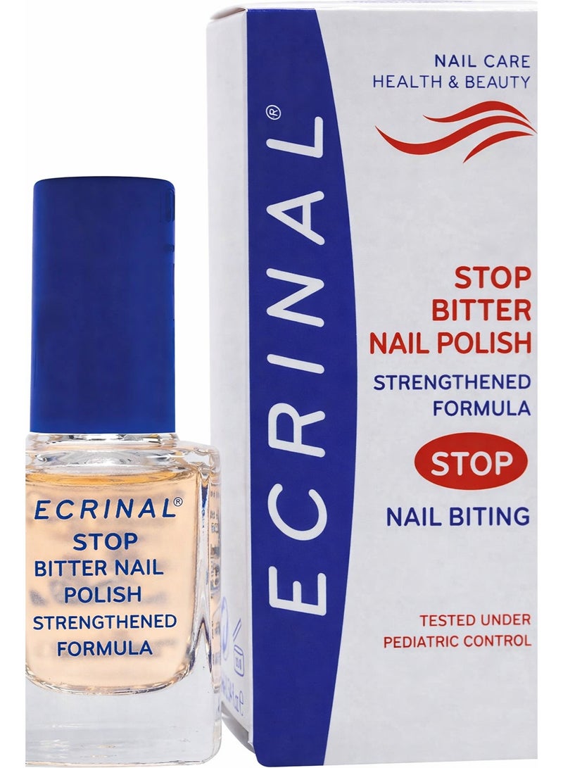 إكرينال طلاء أظافر إكرينال الفوري المضاد لقضم الأظافر - يساعد على منع قضم الأظافر وجوانب الأصابع للأطفال (3 سنوات فأكثر) والبالغين