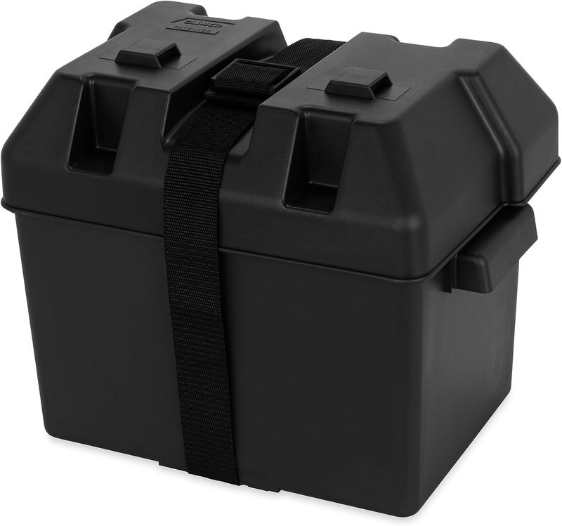 Camco Heavy Duty Battery Box with Straps and Hardware - Group 24 - Image 4