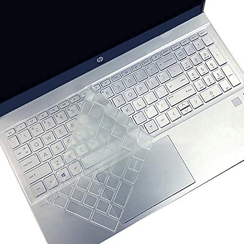 JUSTEC Premium Keyboard Cover Protector for HP Pavilion 15-eh0050wm eh0015cl eh0090wm eh0097nr Series Laptop - TPU - Image 1