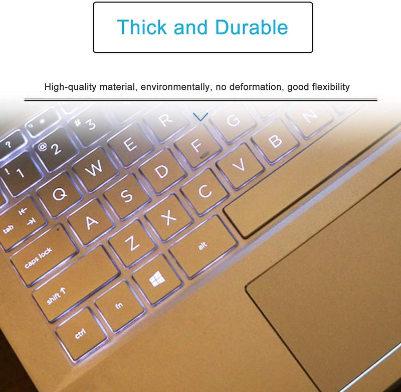 JUSTEC Premium Keyboard Cover Protector for HP Pavilion 15-eh0050wm eh0015cl eh0090wm eh0097nr Series Laptop - TPU - Image 4