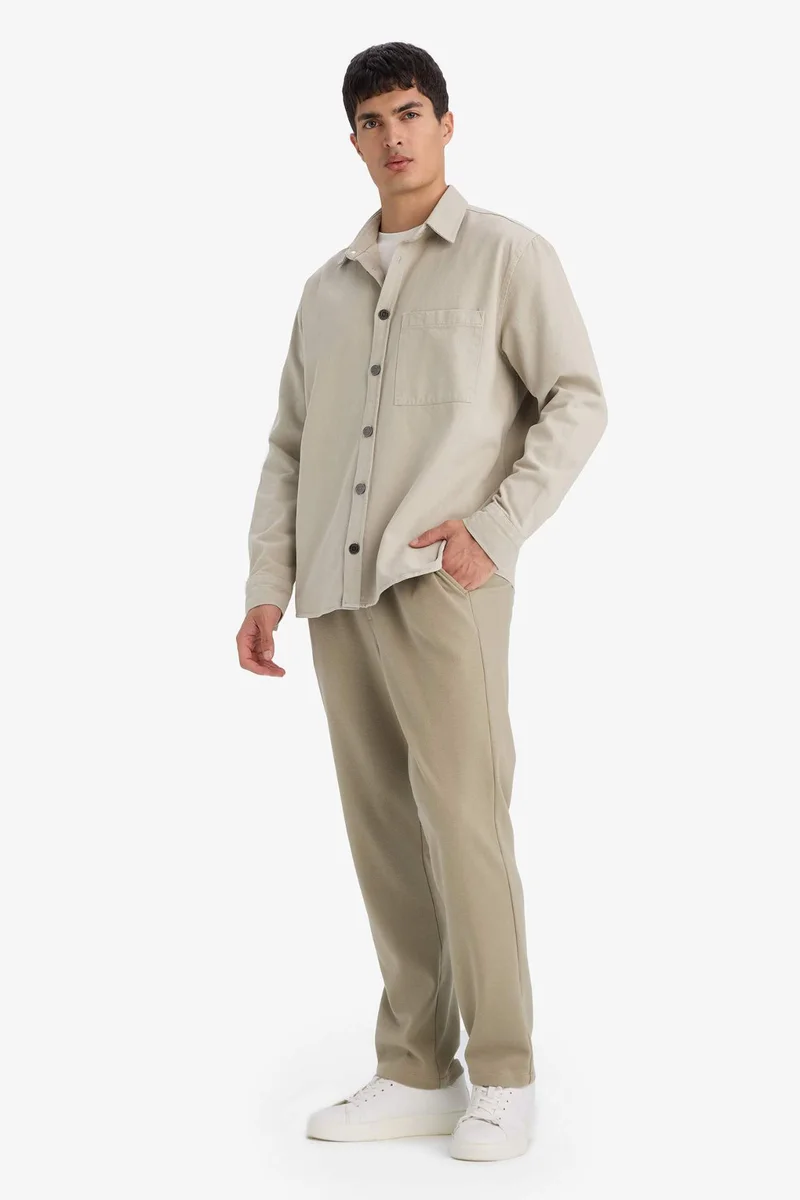 DeFacto Straight Leg Trousers