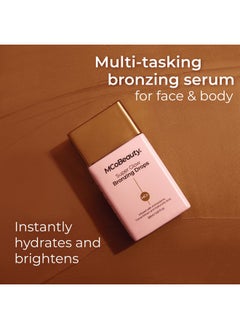 MCoBeauty Super Glow Bronzing Drops, Sun-Kissed Glow For Hydrated Radiance, Vegan, Cruelty Free Cosmetics  - Image 2