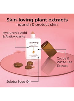 MCoBeauty Super Glow Bronzing Drops, Sun-Kissed Glow For Hydrated Radiance, Vegan, Cruelty Free Cosmetics  - Image 3