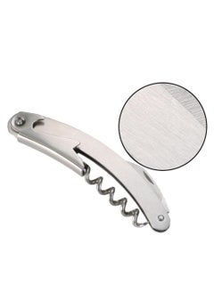 Vitacelli Wine bottle opener wine Classic Waiter’s Corkscrew 3-in-1 Wine Bottle Opener Waiters Corkscrew Double Hinged Corkscrew + Serrated Foil Cutter Cap Opener  - Image 3