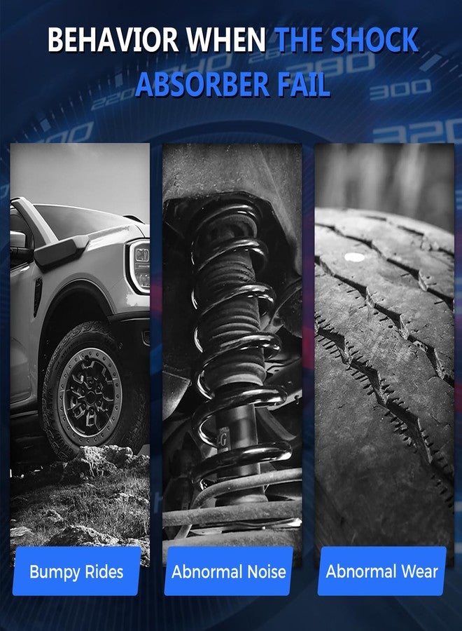 Maxfavor ممتصات صدمات أمامية Maxfavor RWD مناسبة لسيارات فورد F150 موديلات 1997-2003 / F150 Heritage موديل 2004 / F250 موديلات 1997-1999 / Expedition موديلات 1997-2002، ممتصات صدمات، نظام تعليق - Image 2